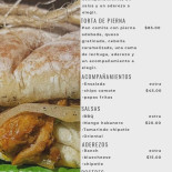Chioscocco menu