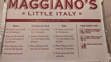 Agriturismo La Favorita menu