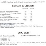 Chico's Pizzeria Braceria menu