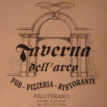Taverna Dell'arco menu