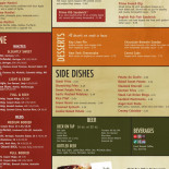 Mcdonald's menu