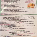 Zio Gianni menu