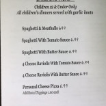 Pizza Express menu