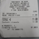 Fuori Di Pizza menu
