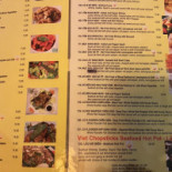 Tarabusino Menu
