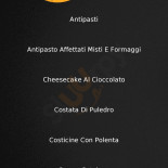 Pantareicucina Speisekarte