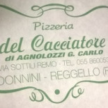 Pizzeria Del Cacciatore menu