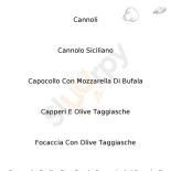 Pizzeria Scialapopolo menu