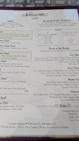 La Trattoria Del Pesce menu