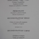 La Cantina menu
