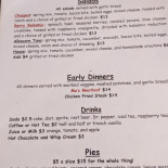 Cavalieri Menu