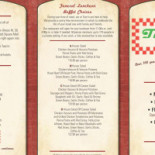Pizzeria La Paninoteca menu