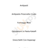 La Locanda Del Pozzo menu
