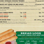 Ristoro Del Pellegrino menu