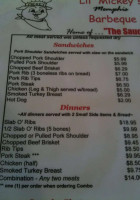 Alpino menu