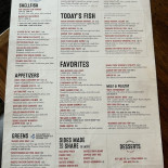 Mangini menu