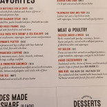 Mangini menu