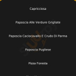 Pizzeria Dinner Carta