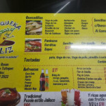 Pizzeria Maya menu