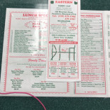 Parabasso Menu