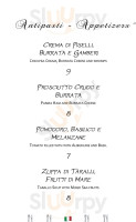 La Foggia menu