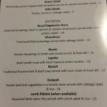 Helios Cafe' Carta