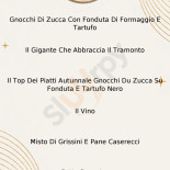 Osteria La Lanterna menu