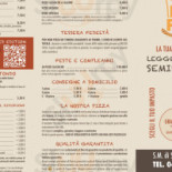 Lady Pizza menu