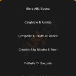 Pub Osteria Del Conte Carta