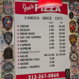 Paussa's Bakery menu