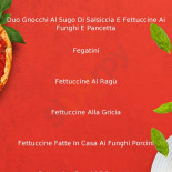 Trattoria Posticciola menu