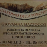 Il Giardino Della Porchetta Carte