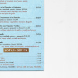 Acquerello menu