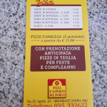 Pizzeria Pomodoro E Mozzarella Carte