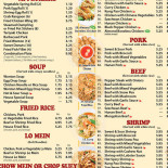 Tigella Bella menu