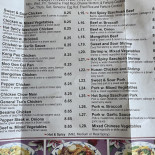 Tigella Bella menu