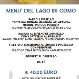 La Sosta Carte