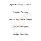 Cantina Della Stella menu