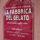 La Fabrica Del Gelato menu