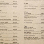 Edelweiss menu