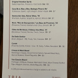 Pizzeria Mari Del Sud menu