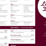 Pasticceria Dentoni menu