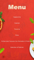 Cafe Gabry menu