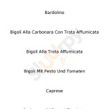 Osteria Al Capitel Carte