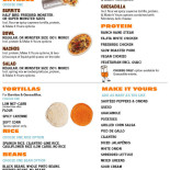 Rifugio Ciareido menu