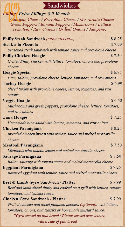 Chef Service Carta