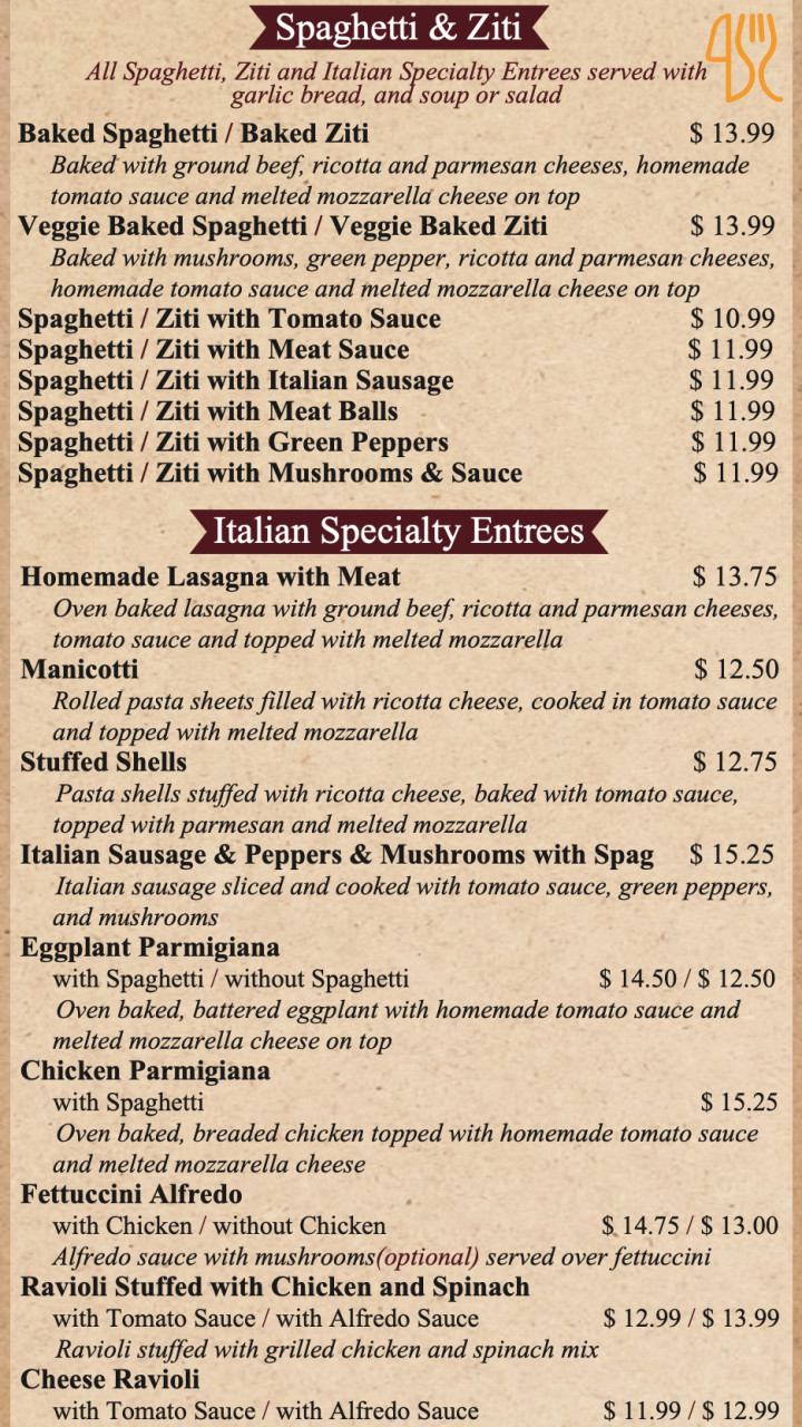 Chef Service Carta