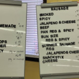 Lady's Cafe menu