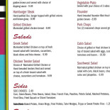 Retro Burger Carte