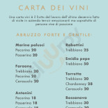 Punto G Chalet Carte